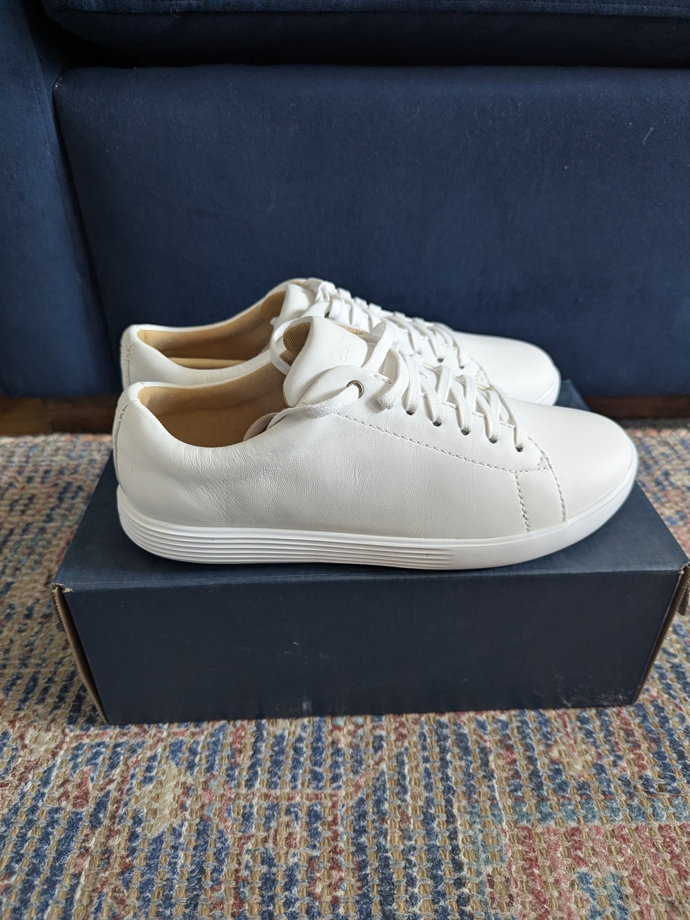 Cole Haan Grand Crosscourt Sneakers White US 7.5 - Picture 2 of 5